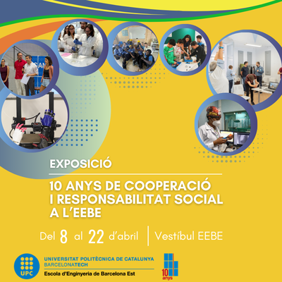 10 anys de cooperació i responsabilitat social a l'EEBE