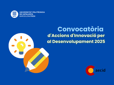 Convocatòria d'Accions d'Innovació per al Desenvolupament