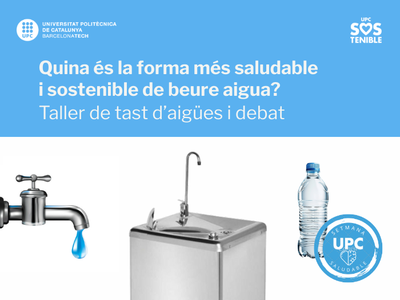 Taller de tast d’aigües i debat Taller de tast d’aigües i debat