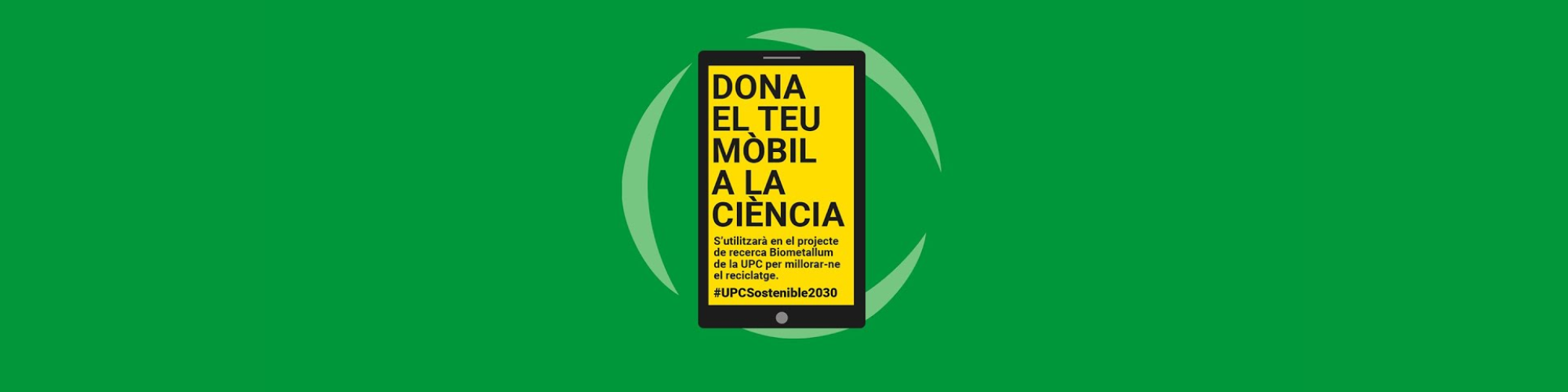 Dona el teu mòbil a la ciència!